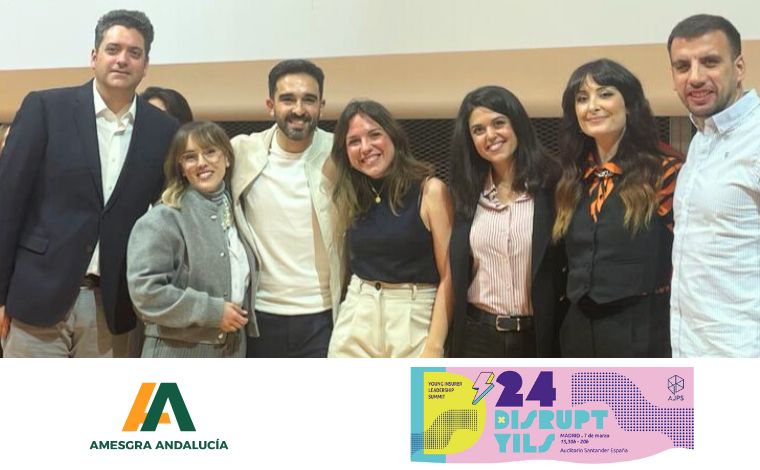 Jóvenes Empresarios de Amesgra Andalucía Participan en Encuentro Disrupt organizado por la AJPS