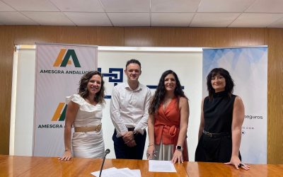 AURA Seguros se incorpora como entidad colaboradora de AMESGRA Andalucía